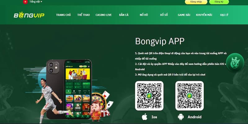 Bongvip - Trải nghiệm thế giới game ngay trên điện thoại