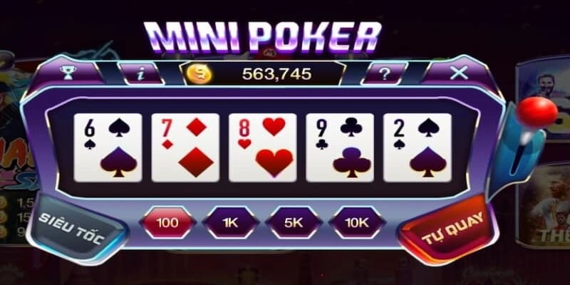 Mini Poker Mana88 - Điểm chơi uy tín, đặt cược siêu lớn